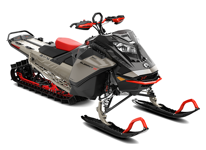 Ski-Doo Summit X with Expert Package Titane liquide ultime / Noir carbone Rotax 850 E-TEC 2022
